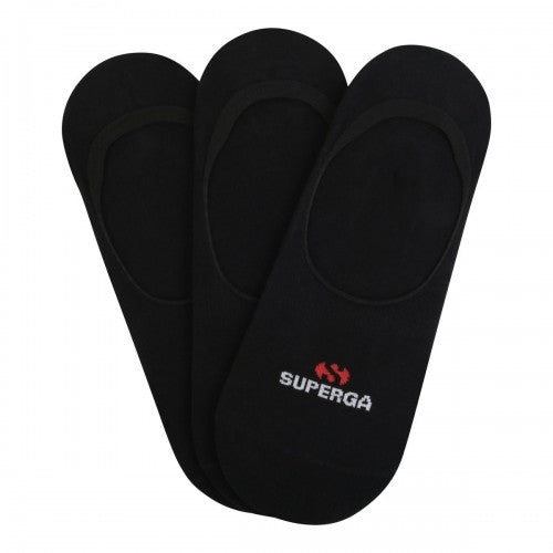Front - Superga Womens/Ladies No Show Socks (Pack of 3)