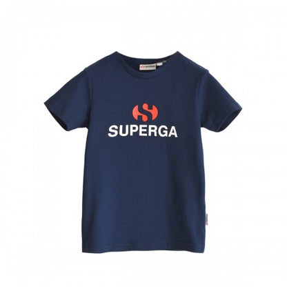 Front - Superga Childrens/Kids Logo T-Shirt
