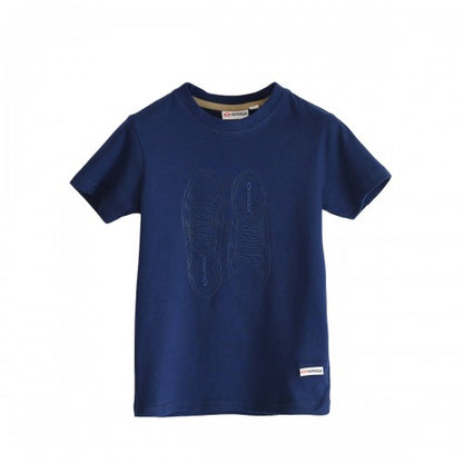 Front - Superga Childrens/Kids Shoes T-Shirt