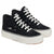 Front - Superga Womens/Ladies 3141 Revolley Swallowtail Ripped Mid Cut Trainers