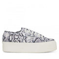 Front - Superga Womens/Ladies 2790 Snake Print Trainers