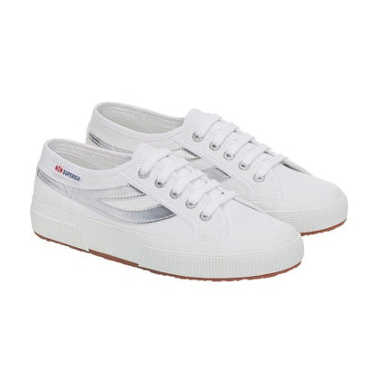 Front - Superga Womens/Ladies 2953 Swallow Tail Mirror Trainers