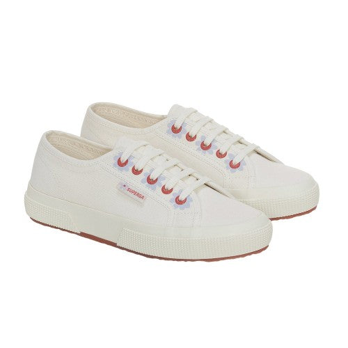 Front - Superga Womens/Ladies Daisy Eyelets Trainers