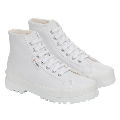 Front - Superga Womens/Ladies 2341 Alpina Vegan Leather Trainers