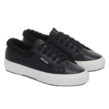 Front - Superga Unisex Adult 2750 Vegan Leather Trainers