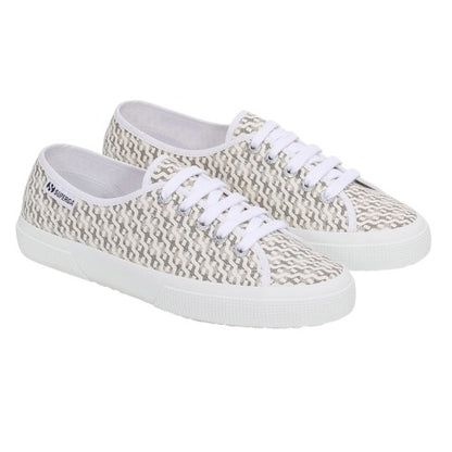 Front - Superga Unisex Adult 3750 Leggera Print Trainers