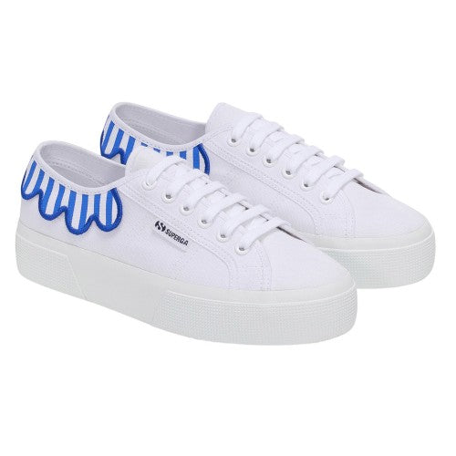 Front - Superga Unisex Adult 3740 Leggera Umbrella Platform Trainers