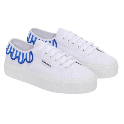 Front - Superga Unisex Adult 3740 Leggera Umbrella Platform Trainers