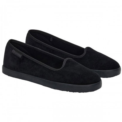 Front - Superga Womens/Ladies 2441 Velvet Ballerina Flats