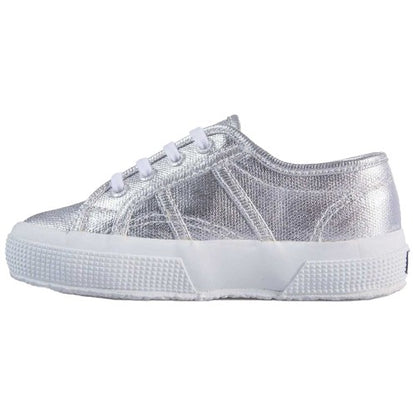 Front - Superga Childrens/Kids 2750 Metallic Trainers