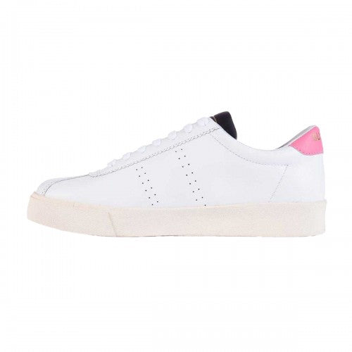 Front - Superga Unisex Adult 2843 Sport Club S Leather Trainers
