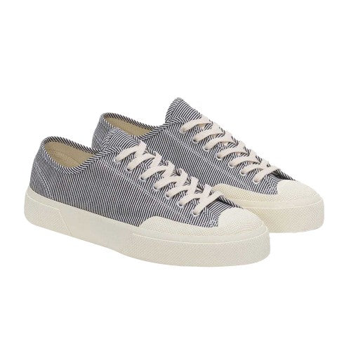 Front - Superga Unisex Adult 2432 Works Stripe Trainers