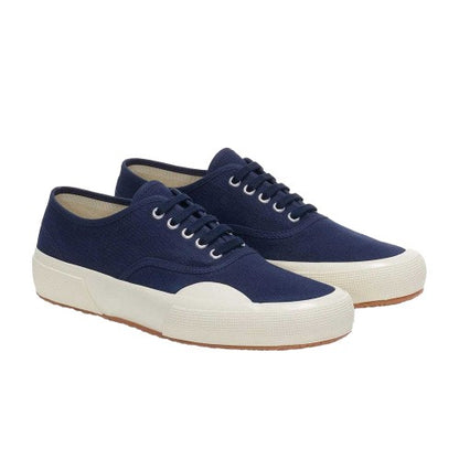 Front - Superga Unisex Adult 2430 Deck Canvas Trainers
