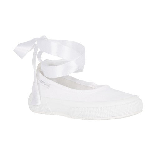 Front - Superga Childrens/Kids 2259 Ballerina Trainers