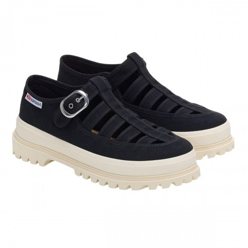 Front - Superga Womens/Ladies 3541 Alpina Gurkha Fisherman Sandals