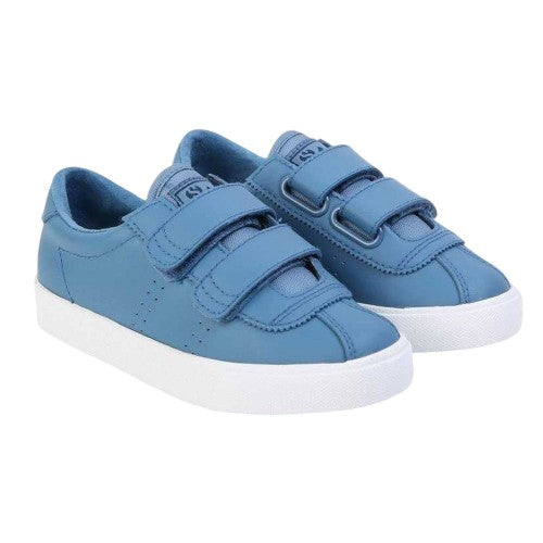 Front - Superga Childrens/Kids 2843 Club S Action Leather Trainers