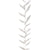 Front - Premier Glitter Fern Leaf Garland