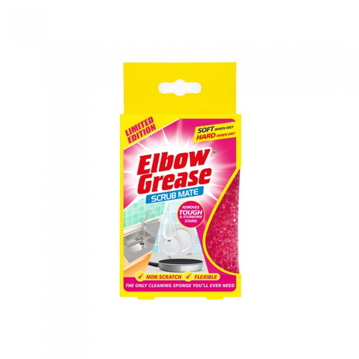 Front - Elbow Grease Sponge Scourer