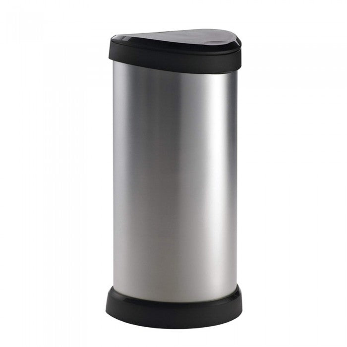 Front - Curver Deco Touch Bin