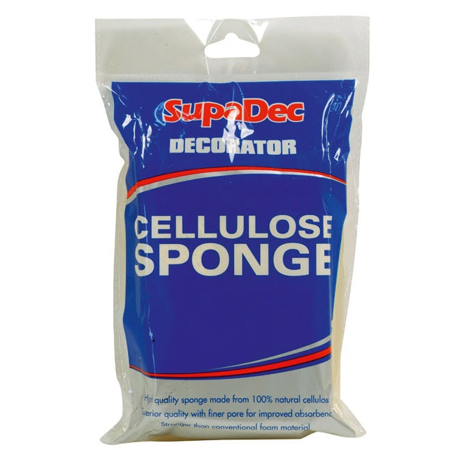 Yellow - Front - SupaDec Cellulose Sponge