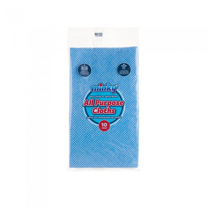 Front - Minky Cleaning Cloths (Pack of 10)