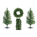 Front - Kaemingk Rovinj Christmas Pre-Lit Tree (Pack of 4)