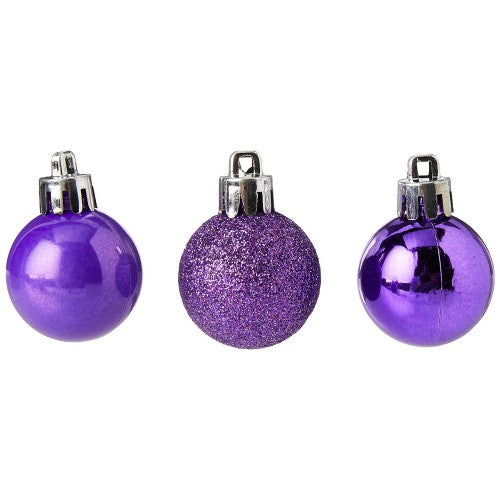 Front - Premier Multi-Finish Bauble (Pack of 24)