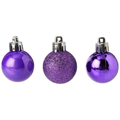 Front - Premier Multi-Finish Bauble (Pack of 24)