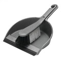 Front - Addis Metallic Dustpan and Brush