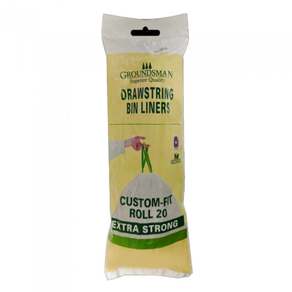 Front - Groundsman Swing Bin Liners (Pack of 20)