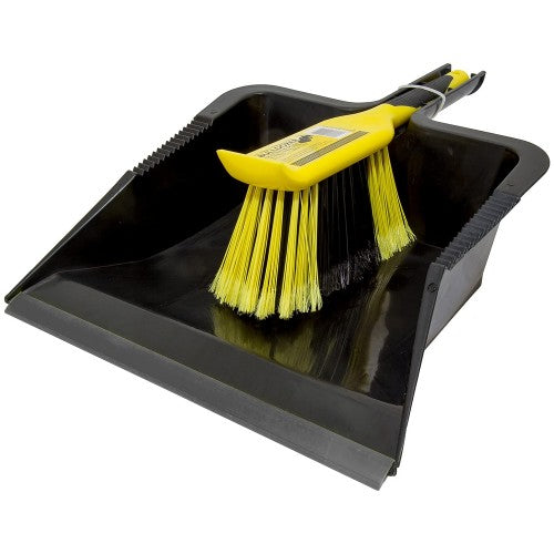 Front - Bulldozer Dustpan and Brush