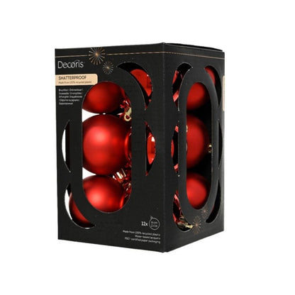 Front - Kaemingk Polystyrene Christmas Bauble (Pack of 12)