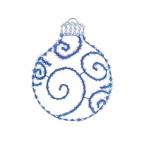 Front - Premier Twinkling FlexiBrights Bauble String Lights(UK Plug)