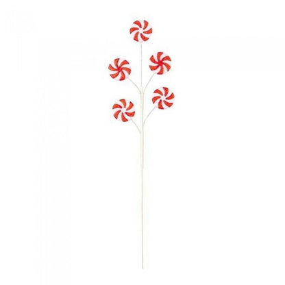 Front - Premier Candy Swirls Christmas Tree Decoration