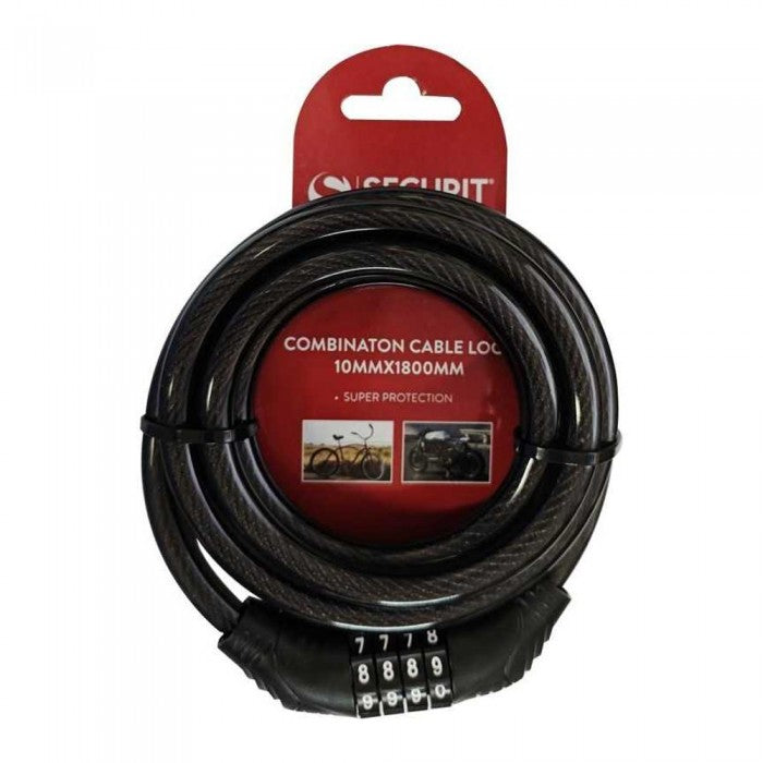 Front - Securit Combination Cable Lock