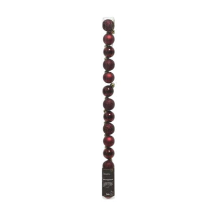 Front - Kaemingk Small Christmas Bauble (Pack of 14)