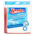 Front - Spontex Long Lasting Kitchen Cloths (Pack of 2)