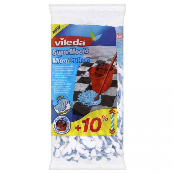 Front - Vileda SuperMocio Refill