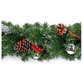 Silver - Front - Premier Christmas Dressed Garland