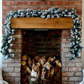 Green - Front - Premier Christmas Snow Tipped Garland