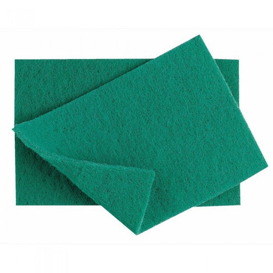 Front - Berties Caterers Industrial Scouring Pads (Pack of 10)