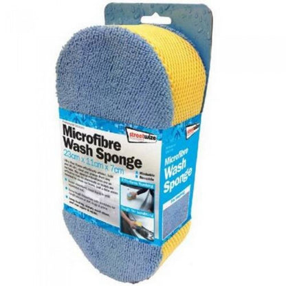 Front - Streetwize Microfibre Sponge Scourers