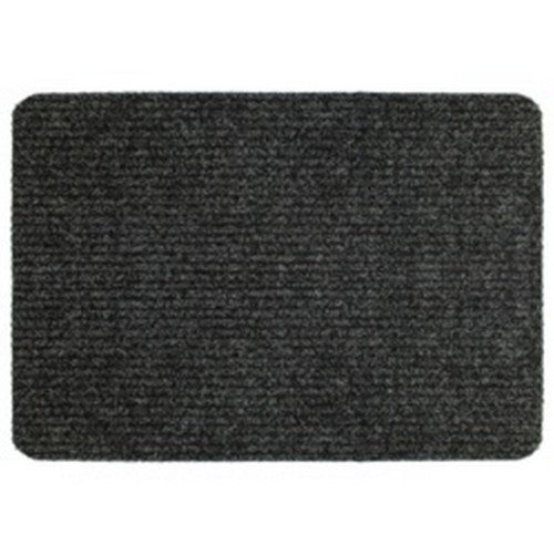 Front - Groundsman Basic Ribbed Indoor Door Mat