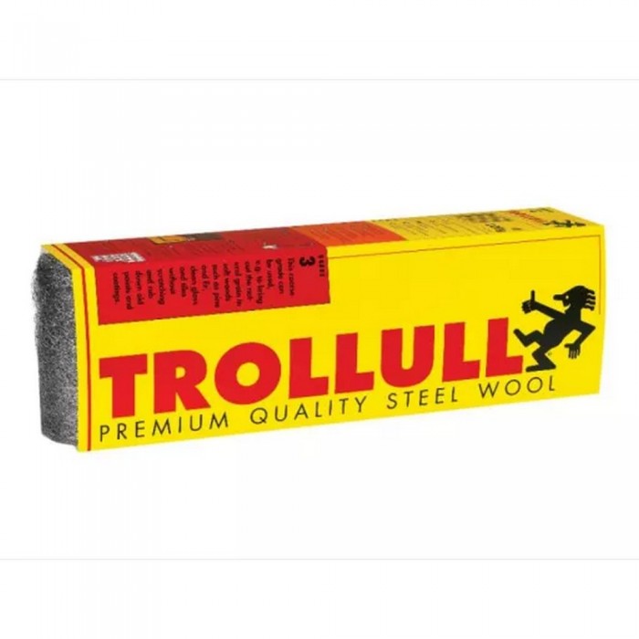 Front - Trollull Grade 2 Steel Wool Rolls
