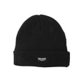 Black - Front - RJM Unisex Adult Thinsulate Hat