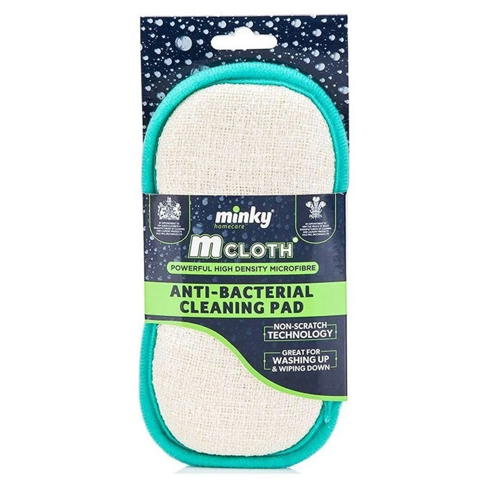 Front - Minky M Cloth Antibacterial Cleaning Pad
