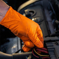 Orange - Back - Aurelia Ignite Disposable Gloves (Pack Of 100)