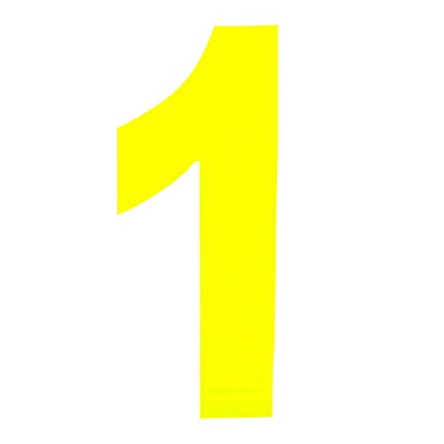 Front - Securit No 1 Hi-Vis Bin Number