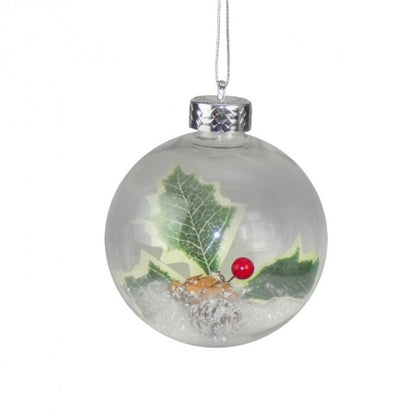 Front - Davies Products Holly Bauble