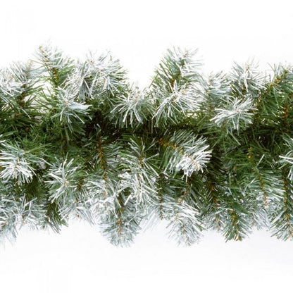 Front - Premier Snow Tipped Artificial Garland